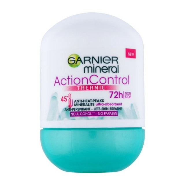 GARNIER MINERAL DEO ACTION CONTROL THERMIC ROLL-ON 50ML