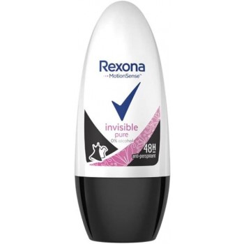 REXONA ROLL-ON INVISIBLE PURE 50ML REXONA ROLL-ON INVISIBLE PURE 50ML