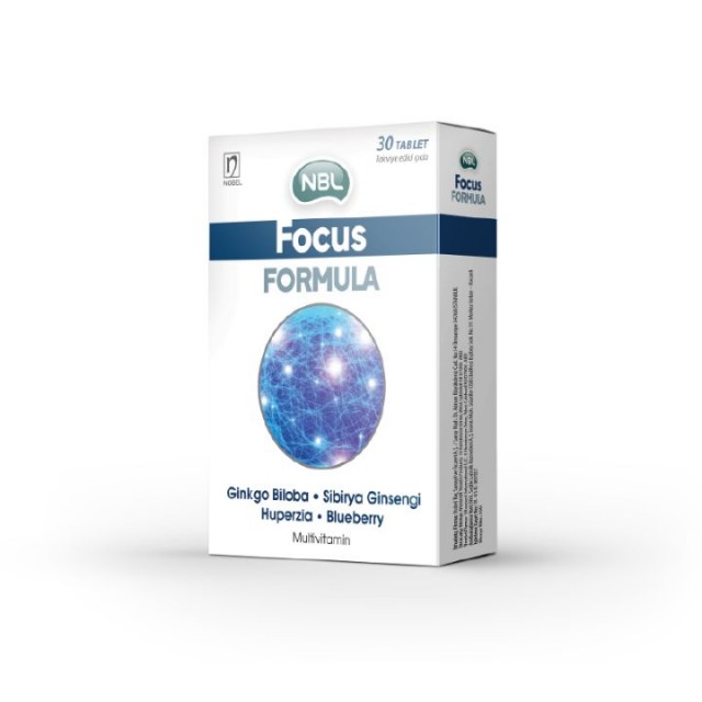 NBL FOCUS FORMULA 30 TABLETA NBL FOCUS FORMULA 30 TABLETA