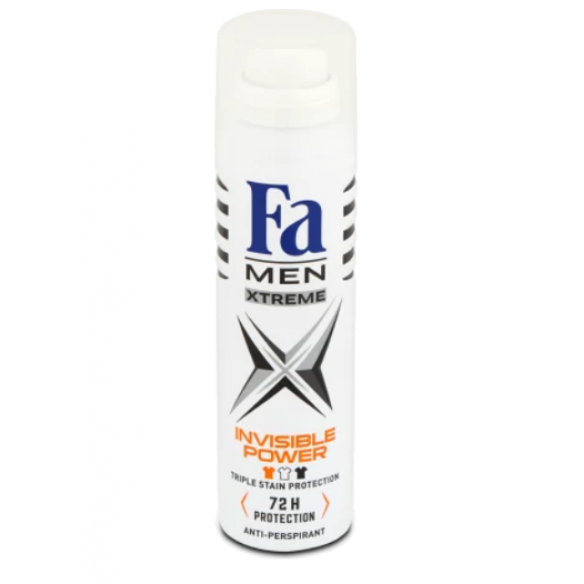 FA DEO MEN XTREME INVISIBLE POWER 150ML