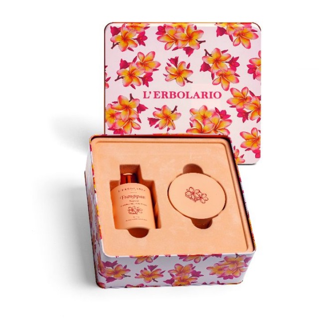 L'Erbolario Mini Beauty-Case Petalo In Edizione Limitata - Bianco Iris - Set Regalo Viaggio