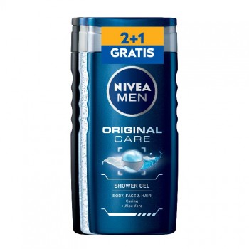 NIVEA PROMO MEN GELOVI ZA TUŠIRANJE 2+1 GRATIS
