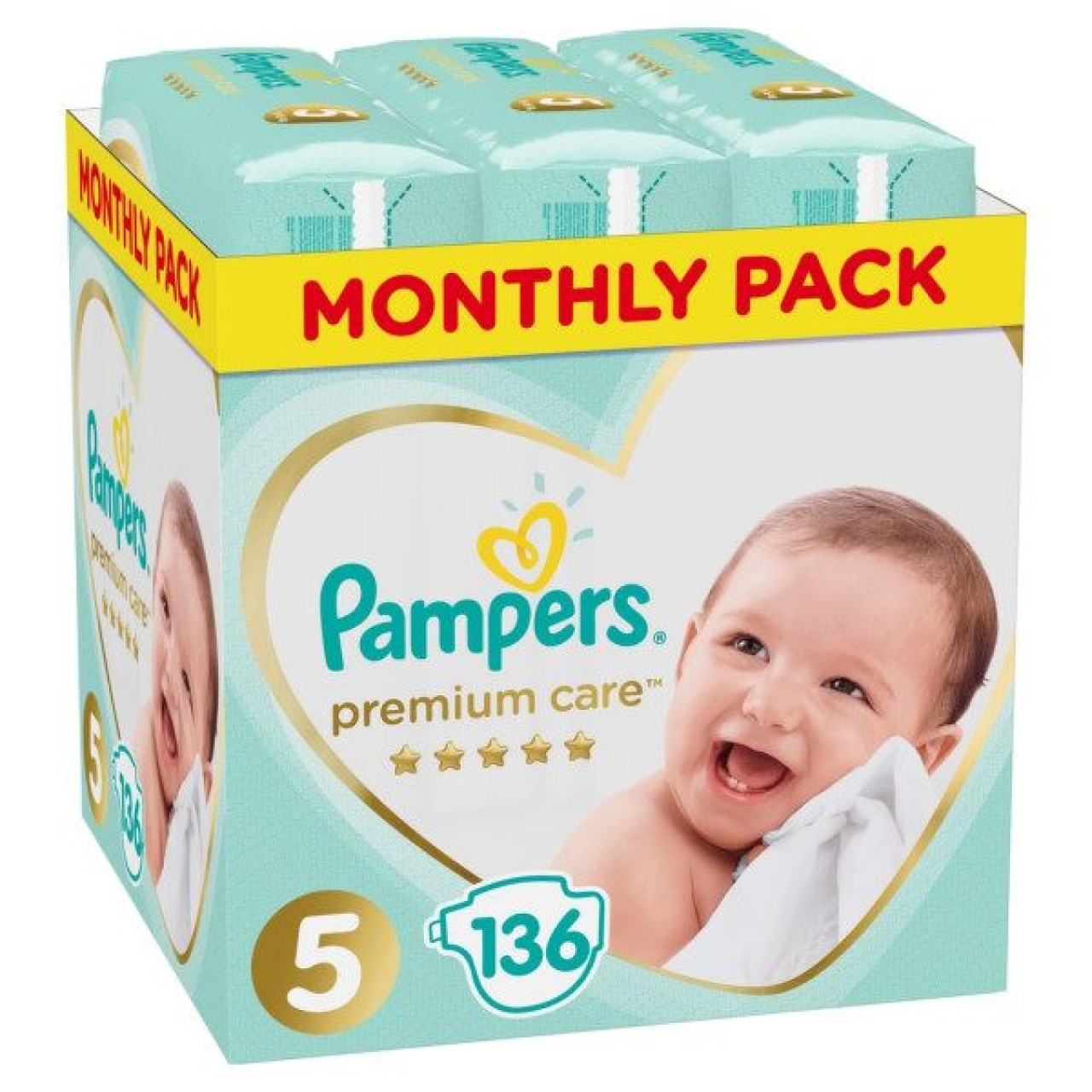 PAMPERS PREMIUM 5 MESEČNO PAKOVANJE A136 | On-line Apoteka Janković