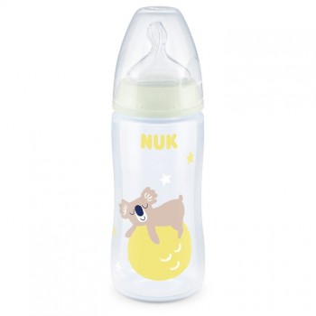 NUK PLASTIČNA FLAŠICA DARK&GLOW 6-18M 300ML 741142 NUK PLASTIČNA FLAŠICA DARK&GLOW 6-18M 300ML 741142