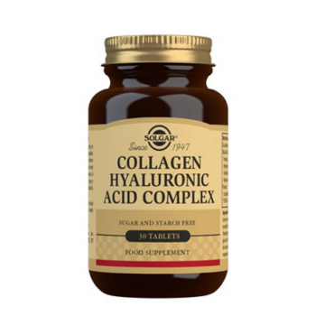 SOLGAR COLLAGEN HYALURONIC ACID COMPEX, 30 TABLETA