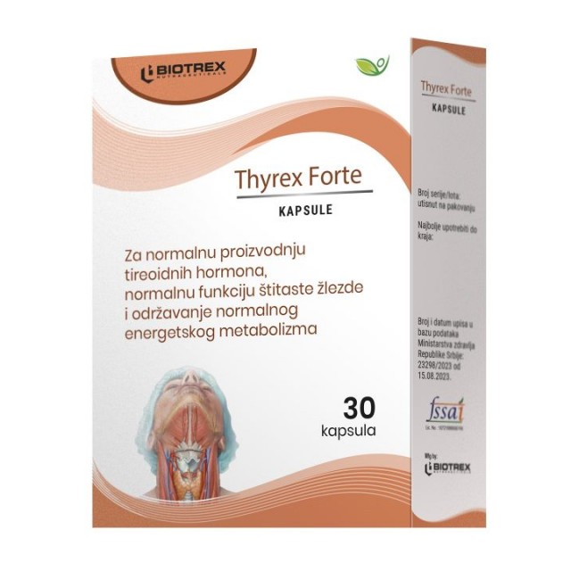 THYREX FORTE, 30 KAPSULA THYREX FORTE, 30 KAPSULA