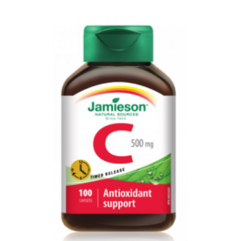 JAMIESON VITAMIN C 500MG TIMED RELEASE KAPLETE A100