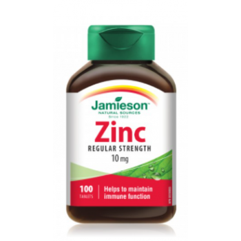 JAMIESON ZINC 10MG TABLETE A100