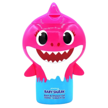 BABY SHARK BATH & SHOWER GEL - PINK 350ml