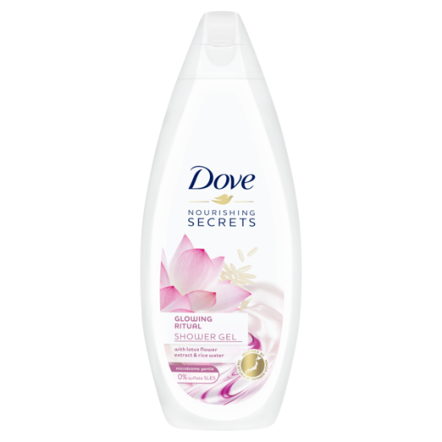 DOVE GEL ZA TUŠIRANJE GLOWING RITUAL 250ML