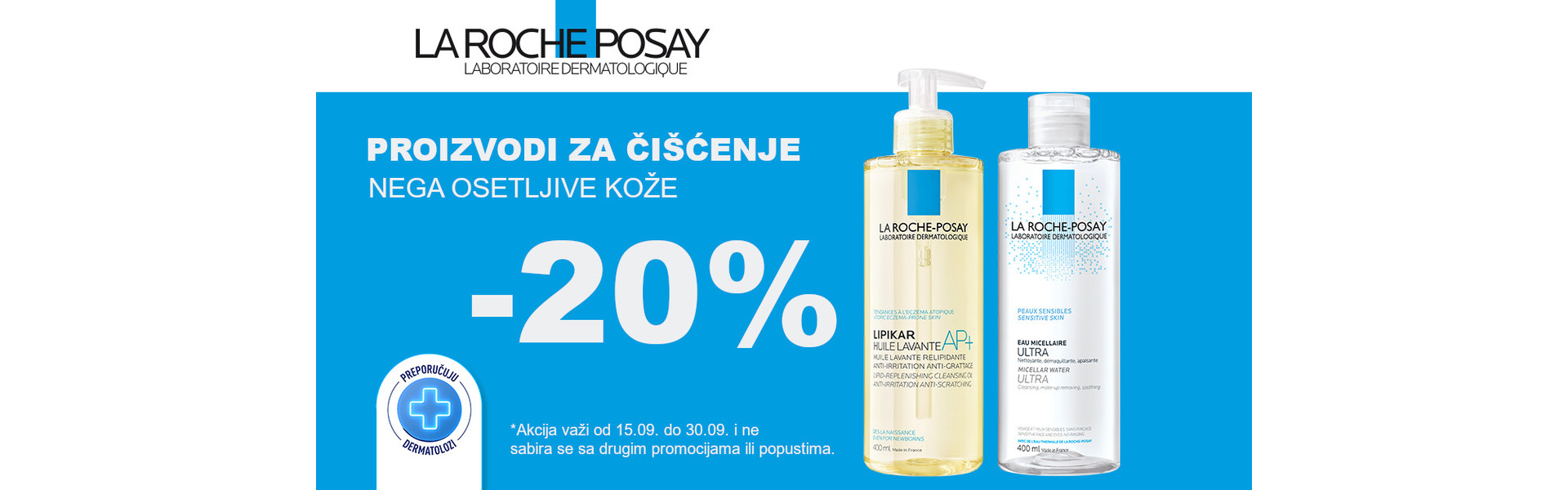 La Roche-Posay Određeni artikli 20% POPUST