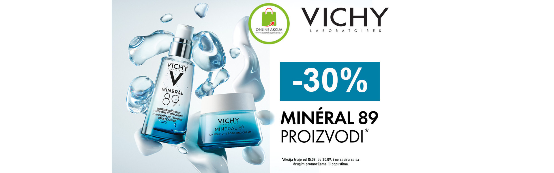 Vichy Mineral 89 Linija 30% POPUST