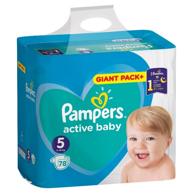 PAMPERS 5 11-16KG A78