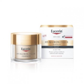 EUCERIN HYALURON-FILLER+ELASTICITY NOĆNA KREMA 50ML 