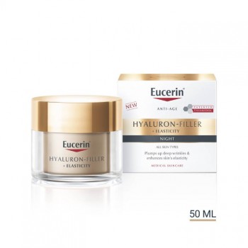 EUCERIN HYALURON-FILLER+ELASTICITY NOĆNA KREMA 50ML 