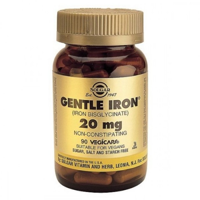 SOLGAR GENTLE IRON CAPSULE A90