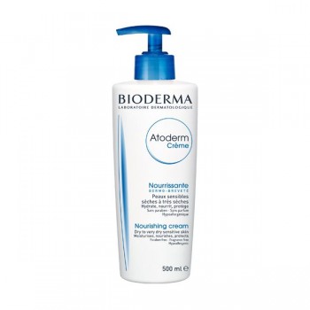 BIODERMA ATODERM KREMA ZA SUVU KOŽU LICA I TELA 500ML