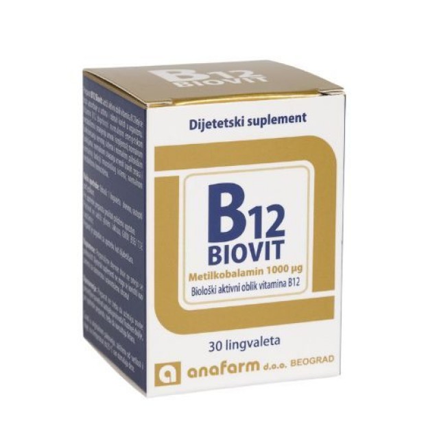 BIOVIT B12 30 LINGVALETA