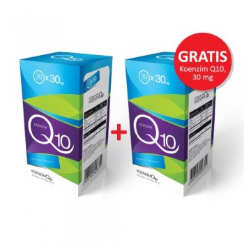 KOENZIM Q10 KAPSULE 30MG 1+1 A30 KOENZIM Q10 KAPSULE 30MG 1+1 A30