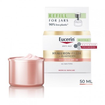 EUCERIN HYALURON FILLER ELASTICITY DNEVNA KREMA SPF30 ROSE REFILL 50ML