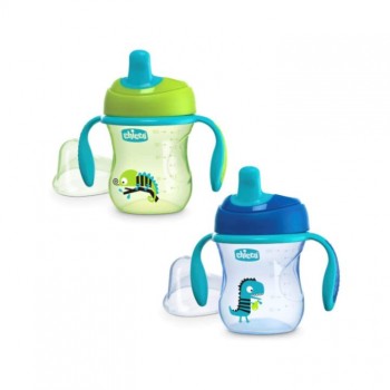 CHICCO TRENING ČAŠA PLAVA 6M+ 150ML CHICCO TRENING ČAŠA PLAVA 6M+ 150ML