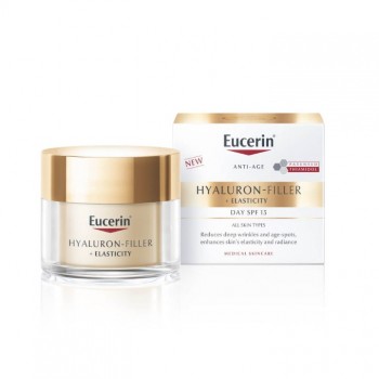 EUCERIN HYALURON-FILLER+ELASTICITY DNEVNA KREMA SPF15 50ML  