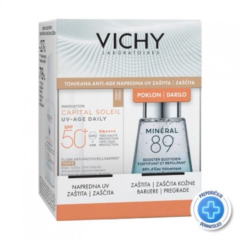VICHY PROMO SUN TONIRANI UV DAILY + MINERAL 89 BOOSTER 