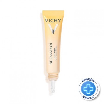VICHY NEOVADIOL Nega za gušću i glatkiju kožu za područje oko očiju i usana, 15 ml