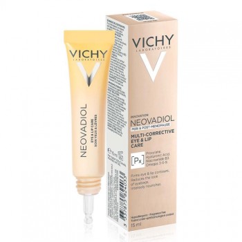 VICHY NEOVADIOL Nega za gušću i glatkiju kožu za područje oko očiju i usana, 15 ml