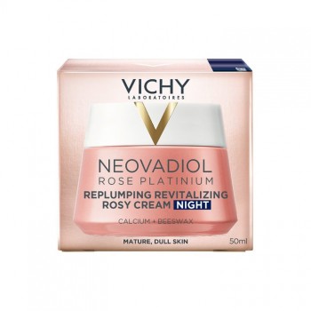NEOVADIOL ROSE PLATINIUM RUŽIČASTA NOĆNA KREMA ZA POPUNJAVANJE I REVITALIZACIJU KOŽE 50ML