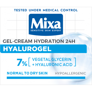 MIXA HYALUROGEL LIGHT KREMA ZA LICE 50ML
