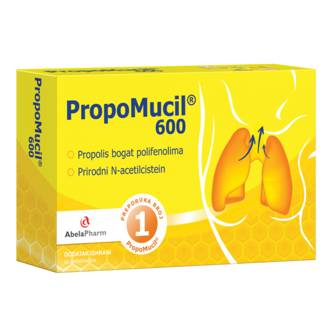 PROPOMUCIL 600, 5 KESICA
