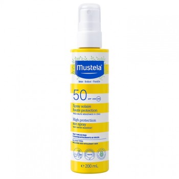 MUSTELA SUN SPREJ SA VISOKOM UV ZAŠTITOM SPF50+ 200ML MUSTELA SUN SPREJ SA VISOKOM UV ZAŠTITOM SPF50+ 200ML