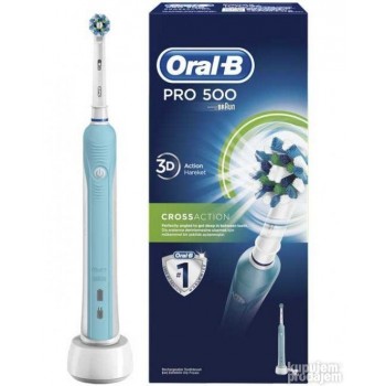 ORAL-B ELEKTRIČNA ČETKICA PRO500 3D CROSSACTION