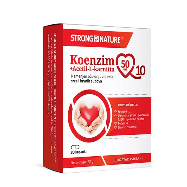 KOENZIM Q10+ACETIL-L-KARNITIN KAPSULE A30
