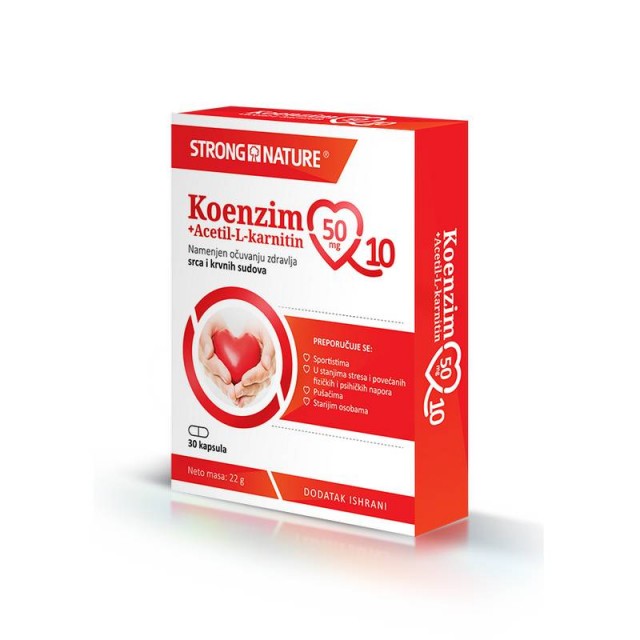 KOENZIM Q10+ACETIL-L-KARNITIN KAPSULE A30
