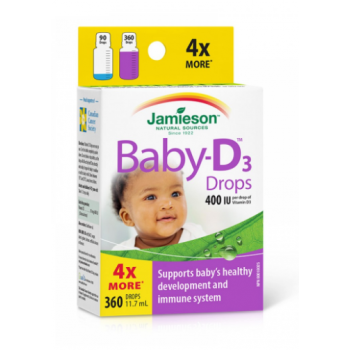 JAMIESON VITAMIN D 400IU KAPI 11,7ML