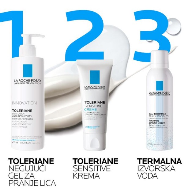 La Roche-Posay TOLERIANE SENSITIVE CREME Hidratantna nega za ravnotežu mikrobioma osetljive kože, normalna koža, 40 ml