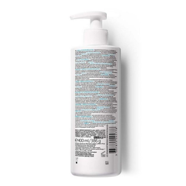 La Roche-Posay TOLERIANE Negujući gel za pranje lica protiv suvoće i neugodnog zatezanja kože, 400 ml