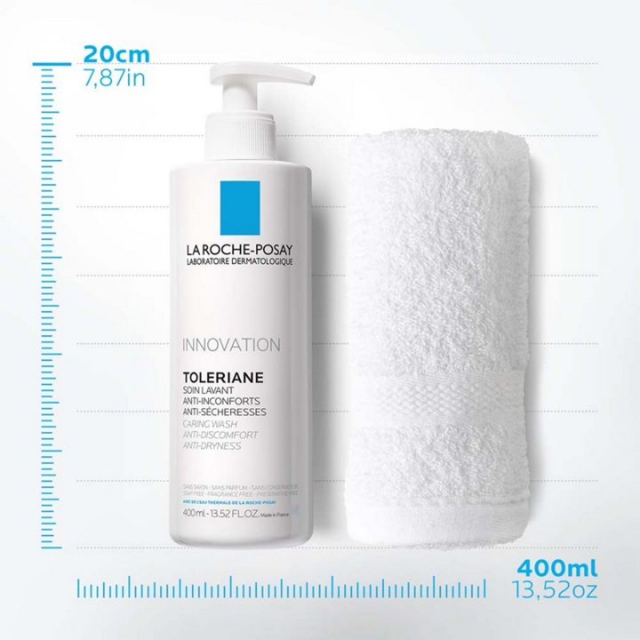 LA ROCHE-POSAY TOLERIANE CARING WASH 400ML | On-line Apoteka Janković