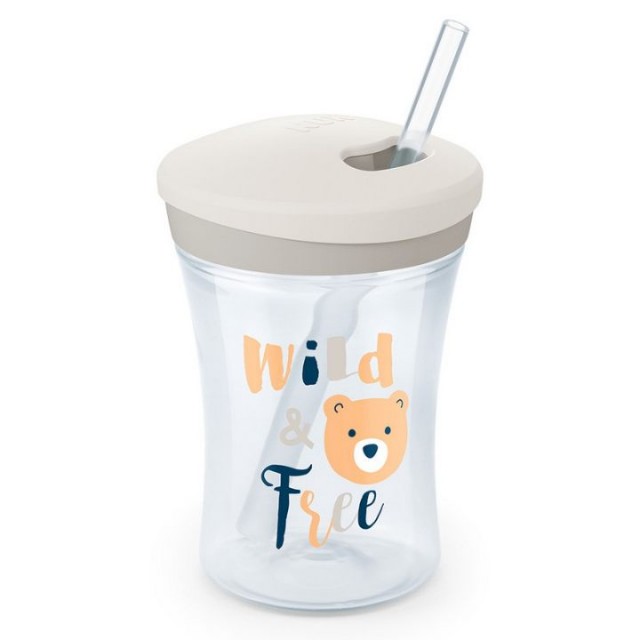 NUK ČAŠA SA SLAMČICOM 12+M 230ml NUK ČAŠA SA SLAMČICOM 12+M 230ml