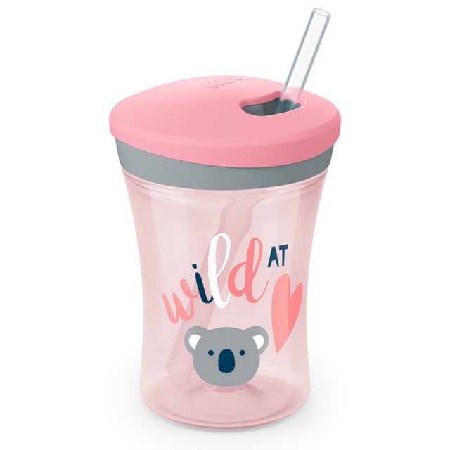 NUK ČAŠA SA SLAMČICOM 12+M 230ml NUK ČAŠA SA SLAMČICOM 12+M 230ml