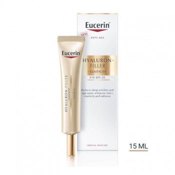 EUCERIN HYALURON-FILLER+ELASTICITY KREMA ZA PODRUČJE OKO OČIJU SPF20 15ML