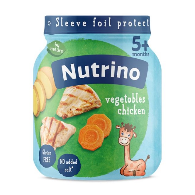 NUTRINO KAŠICA POVRĆE SA PILETINOM 125G NUTRINO KAŠICA POVRĆE SA PILETINOM 125G