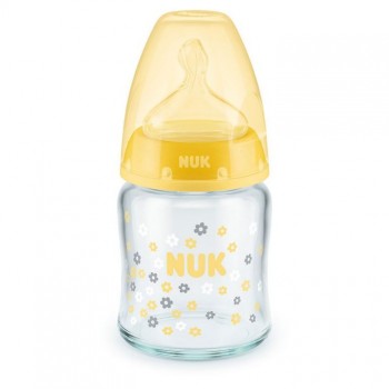 NUK STAKLENA FLAŠICA 0-6M 120ml NUK STAKLENA FLAŠICA 0-6M 120ml