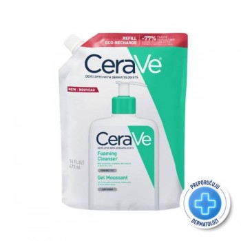 CeraVe penušavi gel za čišćenje refill, 473 ml