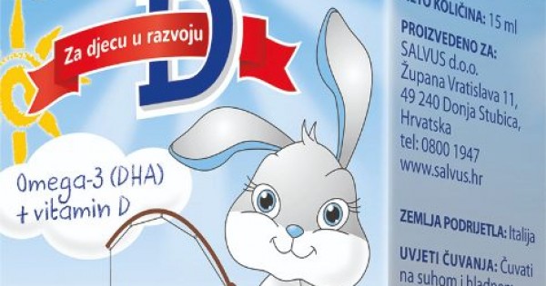 Soldavit Kapi SALVIT OMEGA-VIT D KAPI 15ML | On-line Apoteka Janković