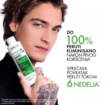 Vichy Dercos šampon protiv peruti DS 2u1 , 200ml