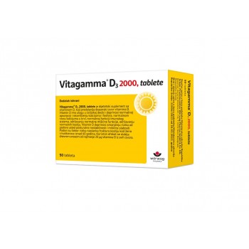 VITAGAMMA D3 2000 TABLETE A50