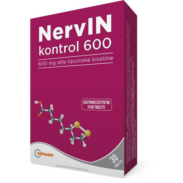 NERVIN CONTROL 600 TABLETE A30